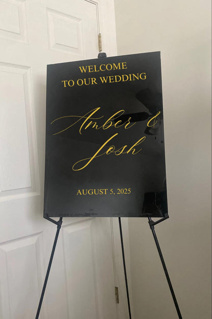Wedding Welcome Sign, Welcome to our happily ever after sign, Welcome to our forever welcome sign, Welcome to our wedding