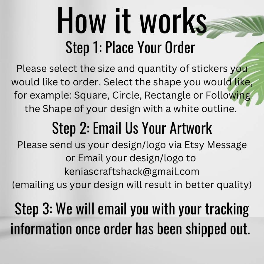 Custom sticker for business, custom sticker, stickers for coffe shops, Stickers for invitations, stickers for goodie bags, baker stickers