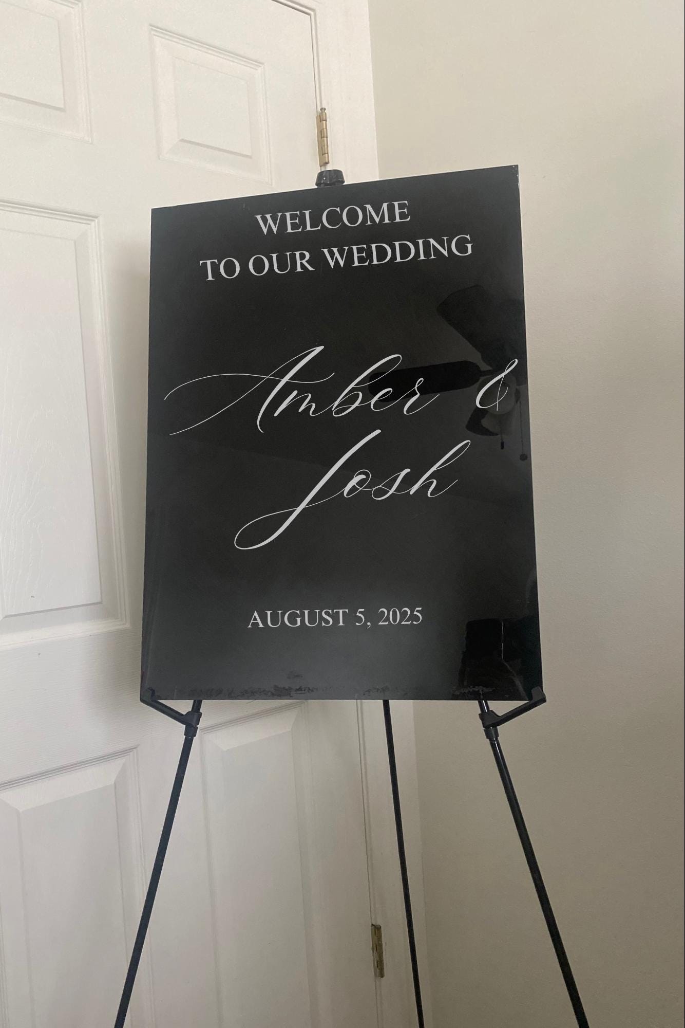 Wedding Welcome Sign, Welcome to our happily ever after sign, Welcome to our forever welcome sign, Welcome to our wedding